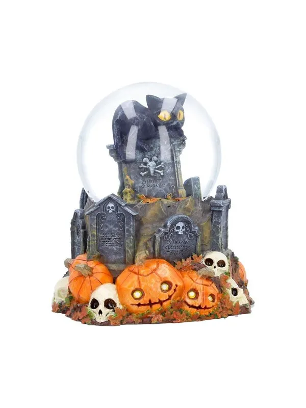 Nemesis Now - Nemesis - Whisper Wood - Pumpkin Patch Snow Globe