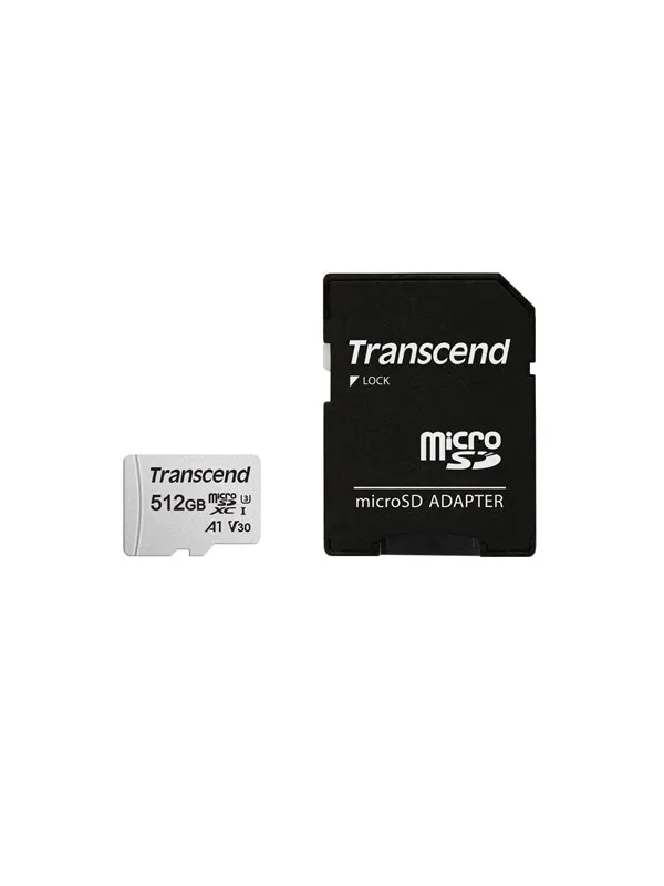 Transcend 300S microSD/SD - 100MB/s - 512GB