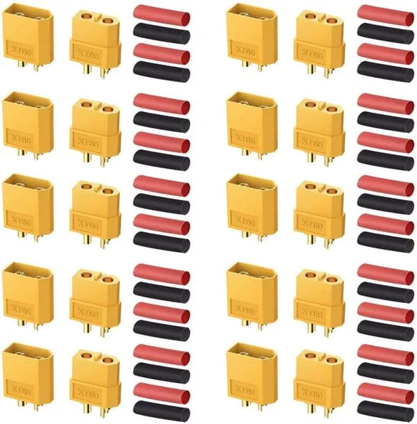 10 Par XT60 Mannlige og Kvinelige Bullet Plugger for RC Lipo Batteri - Tilbehør til Fjernstyrte Leker Koblinger