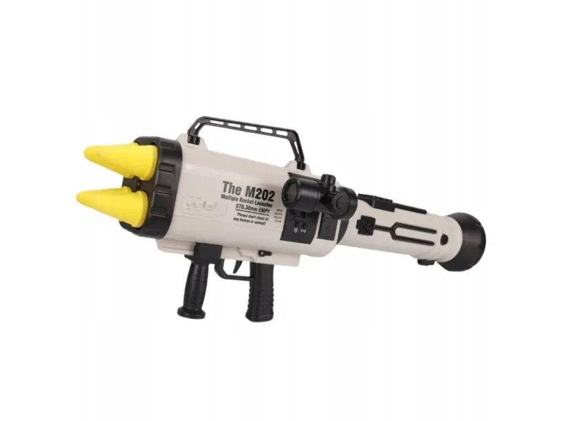 LeanToys stor rakettkaster M202 skumprosjektiler 68 cm