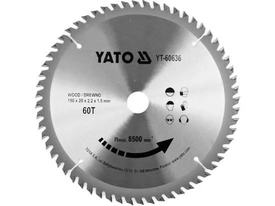 Yato YATO SAW SHIELD.WID. 190 * 60 * 20 60636 YT-60636