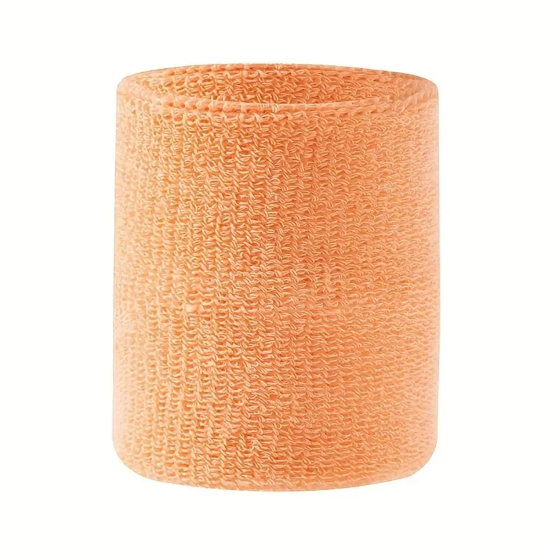 Svettebånd - Ankelkjeder - Korte [8 cm] - Dobbelpakning - Lys oransje aprikos