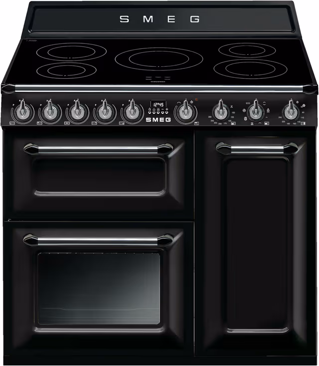 Smeg Victoria Induksjonskomfyr TR93IBL2 (90cm)