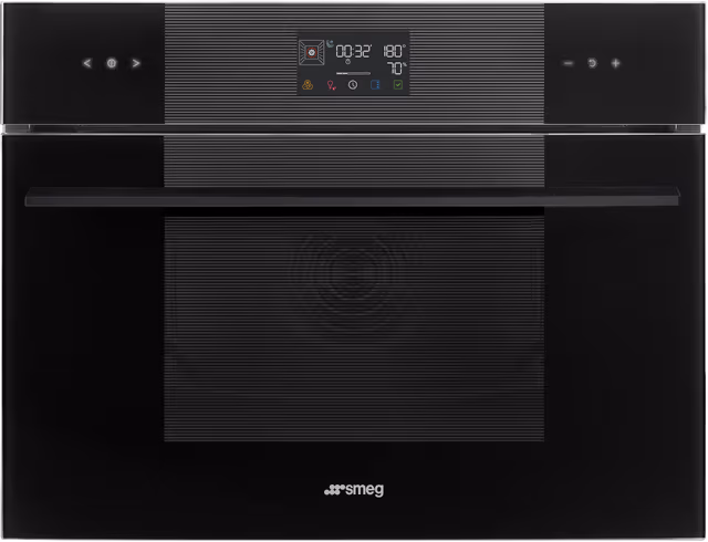 Smeg Linea Kompaktovn SO4102S3B3 (sort)