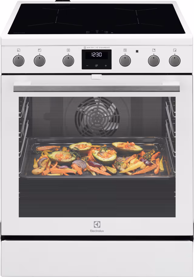 Electrolux komfyr LKI66441NW (hvit)