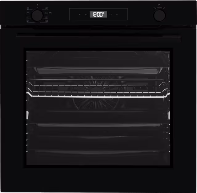 BO 7102 SR JGN innbyggingsovn, 80 liter, svart, pyro, 8 program