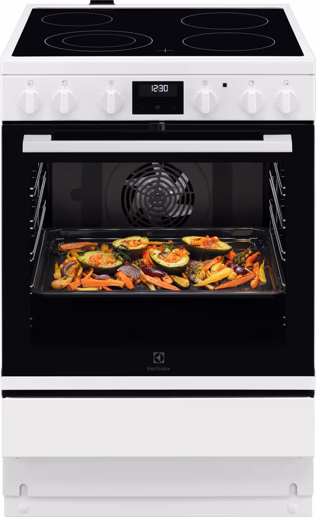 Electrolux 500 Keramisk komfyr LKR64440NW (60cm)