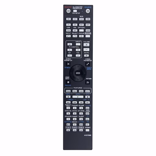 Fjernkontroll Utskiftning for AXD7666 for Pioneer AV-receiver Stereo System
