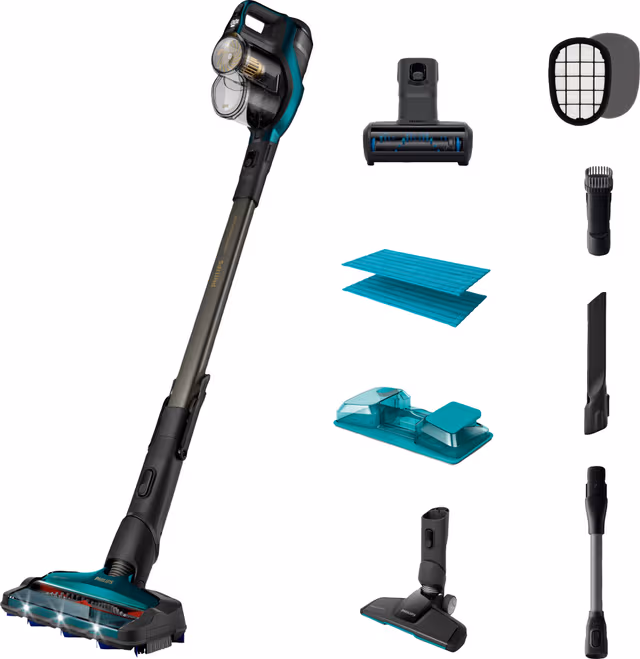 Philips 8000 Series SpeedPro Max Aqua trådløs støvsuger XC814901