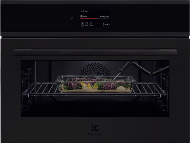Electrolux Serie 800 Kompaktovn med mikro OOM1100NT (sort)