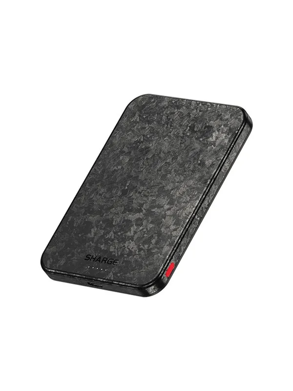 SHARGE Carbon Mag Carbon Fiber Ultra-Slim Powerbank - 5000 mAh