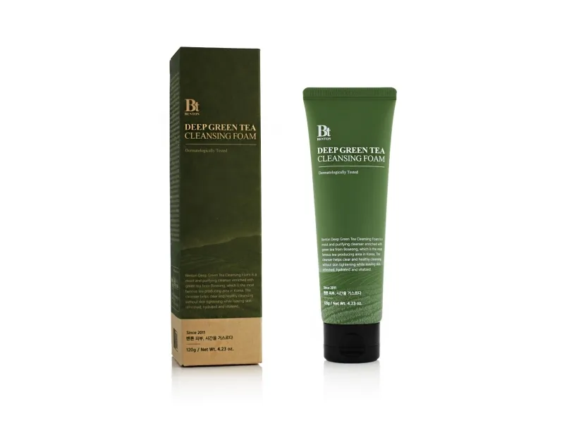 BENTON Deep Green Tea Cleansing Foam