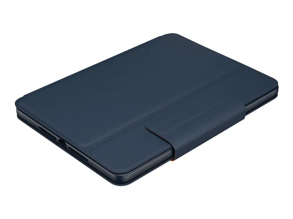 Logitech Rugged Combo 3 For Education - keyboard and folio case - Tastatur & Foliosett - Blå