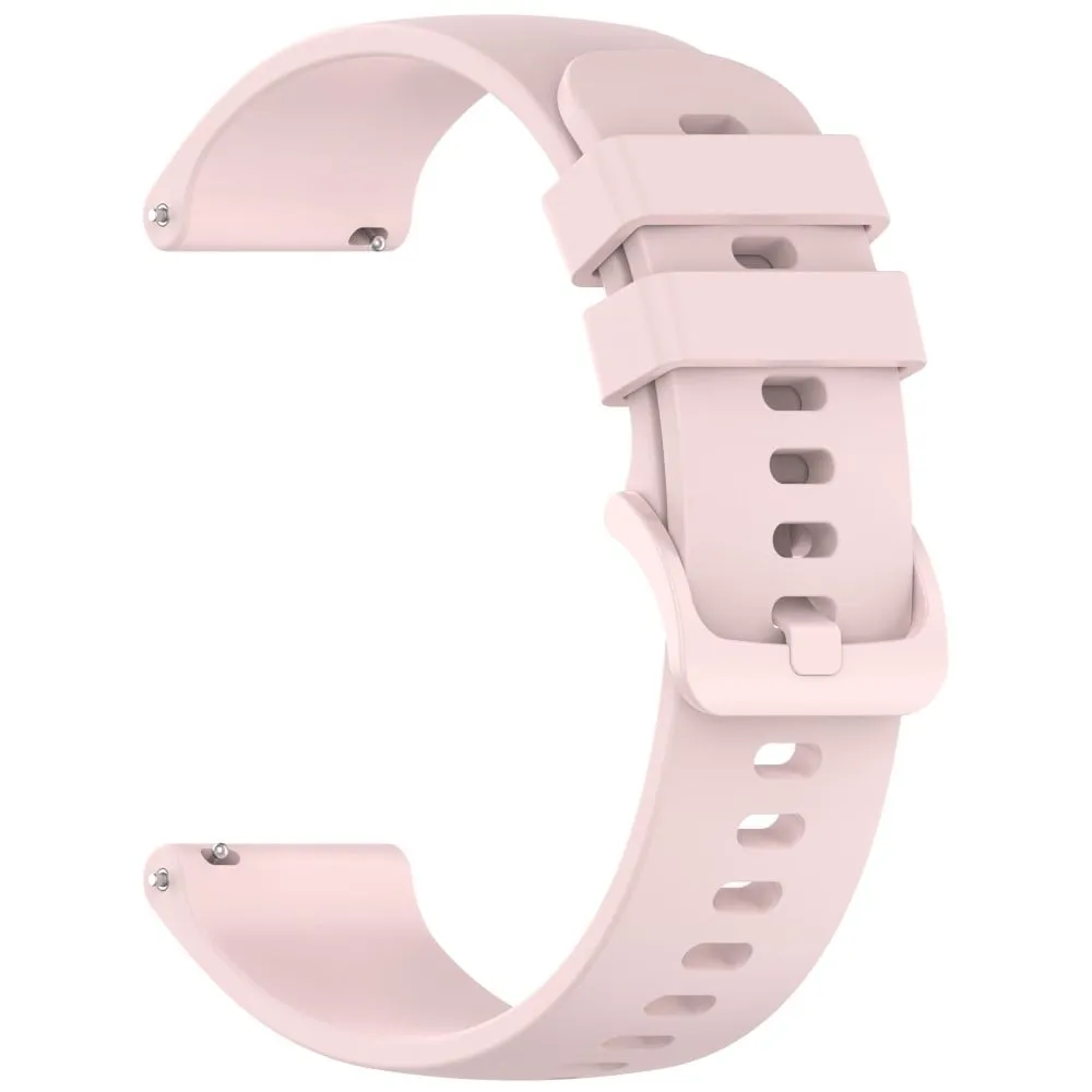 Garmin Forerunner 265 / Forerunner 255 Silikonklokkebånd 22 mm hurtigutløsende erstatningsrem - Rosa Rose