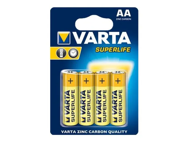 R6/AA (Mignon) (2006) batteri, 4 stk. i blisterpakninger