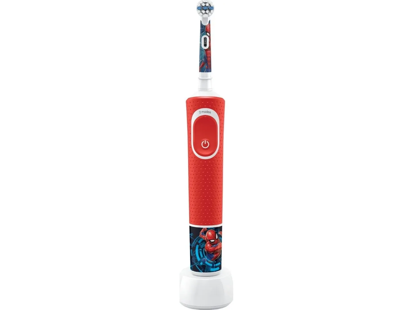 Oral-B 80339051, Barn, Vibrerende tannbørste, Daglig stell, Rød, 2 min, Ekstra myk