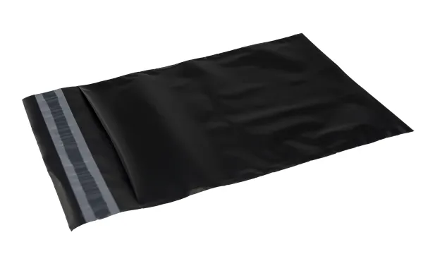 Fraktposer 340x420 mm svarte, PE, i 100 % resirkulert plast - (100 stk.)