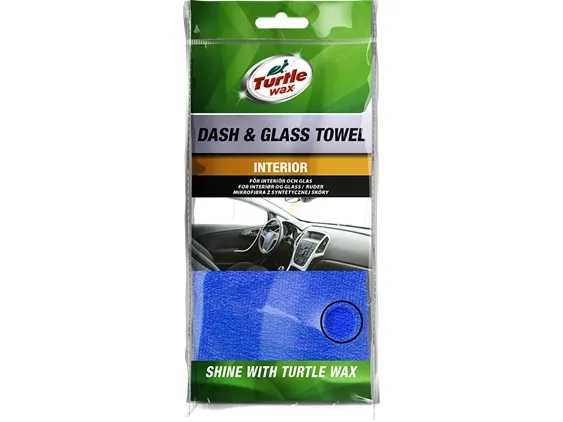 Turtle Wax Dash & Glass klud 40x40 cm - Blå