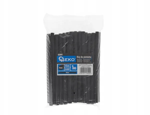 Limpinner Geko 11 mm x 200 mm svarte 52 stk.
