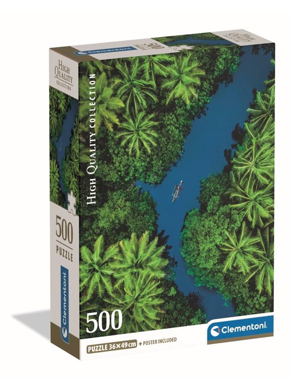 Clementoni Jigsaw Puzzle Tropical Aerial 500pcs. Gulv