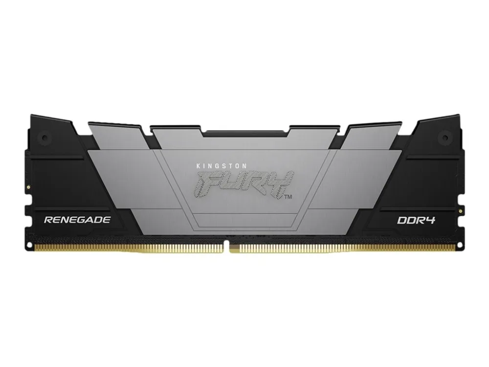 Kingston FURY Renegade - DDR4 - sett - 16 GB: 2 x 8 GB - DIMM 288-pin - 5333 MT/s / PC4-42600 - CL20 - 1.2 V - ikke-bufret - ikke-ECC - svart