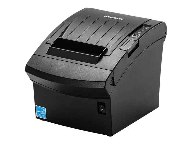 BIXOLON SRP-350plusV - Kvitteringsskriver - direktetermisk - Rull (8 cm) - 180 dpi - inntil 400 mm/sek - USB 2.0, LAN - kutter