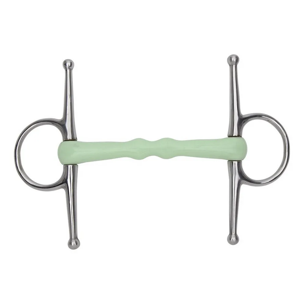 Equikind Mullen Mouth Horse Full Cheek Snaffle Bit