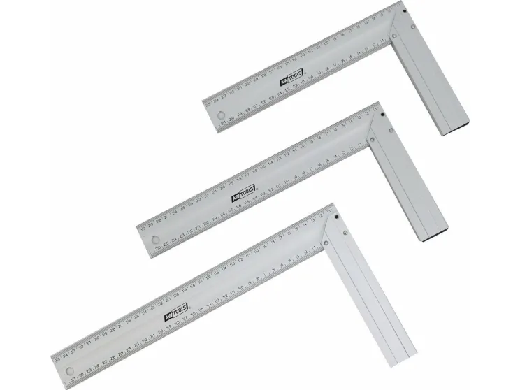 AWTOOLS vinkel i aluminium 350 mm