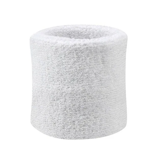 Svettebånd - Hvitt - Fotlenker - Korte [8 cm] - Enkeltpakning