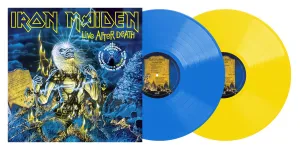 Iron Maiden - Live After Death (40-årsjubileum blå og gul / 2LP) (LP)