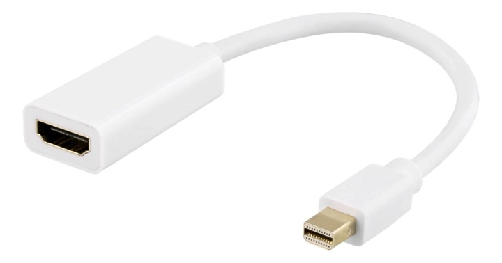 Deltaco Mini DisplayPort til HDMI adapter