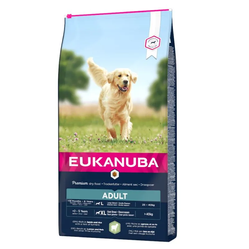 Eukanuba Adult Large Breed Lamb & Rice 12kg