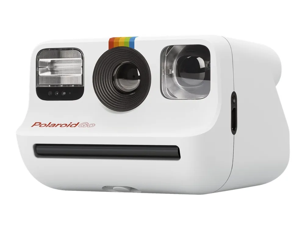 Polaroid Go analogt kamera (hvit)