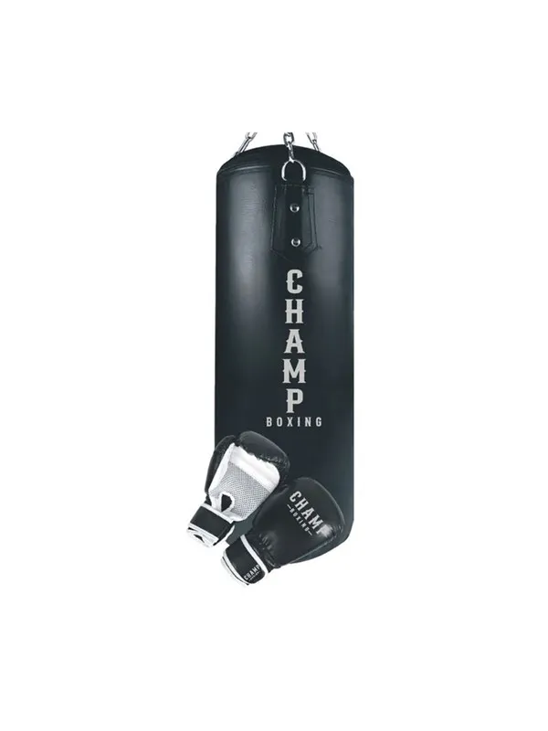 Champ Junior Boksesæt 11 kg - Sort/Sølv