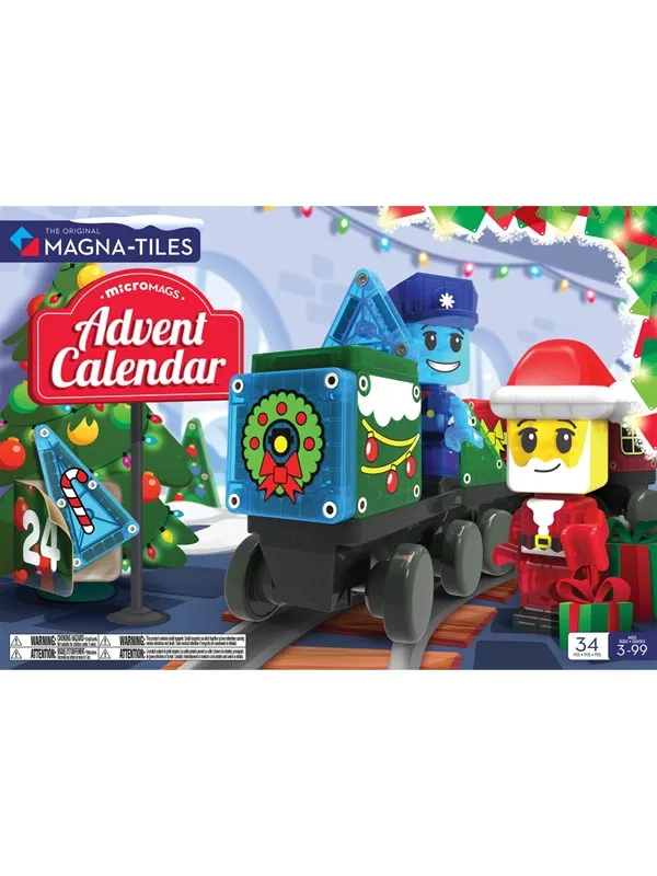 Magna-Tiles Advent Calendar 34 deler