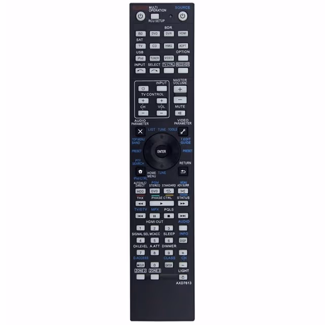 Fjernkontroll Utskiftning for AXD7613 for Pioneer AV-receiver Stereo System