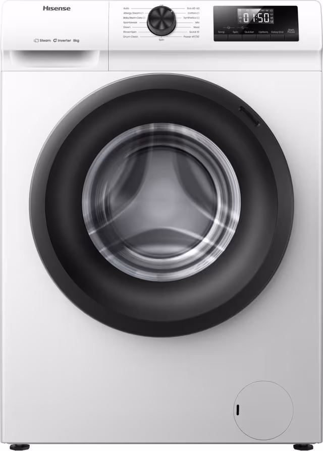 Hisense Vaskemaskin WF1Q8041BW (8kg)