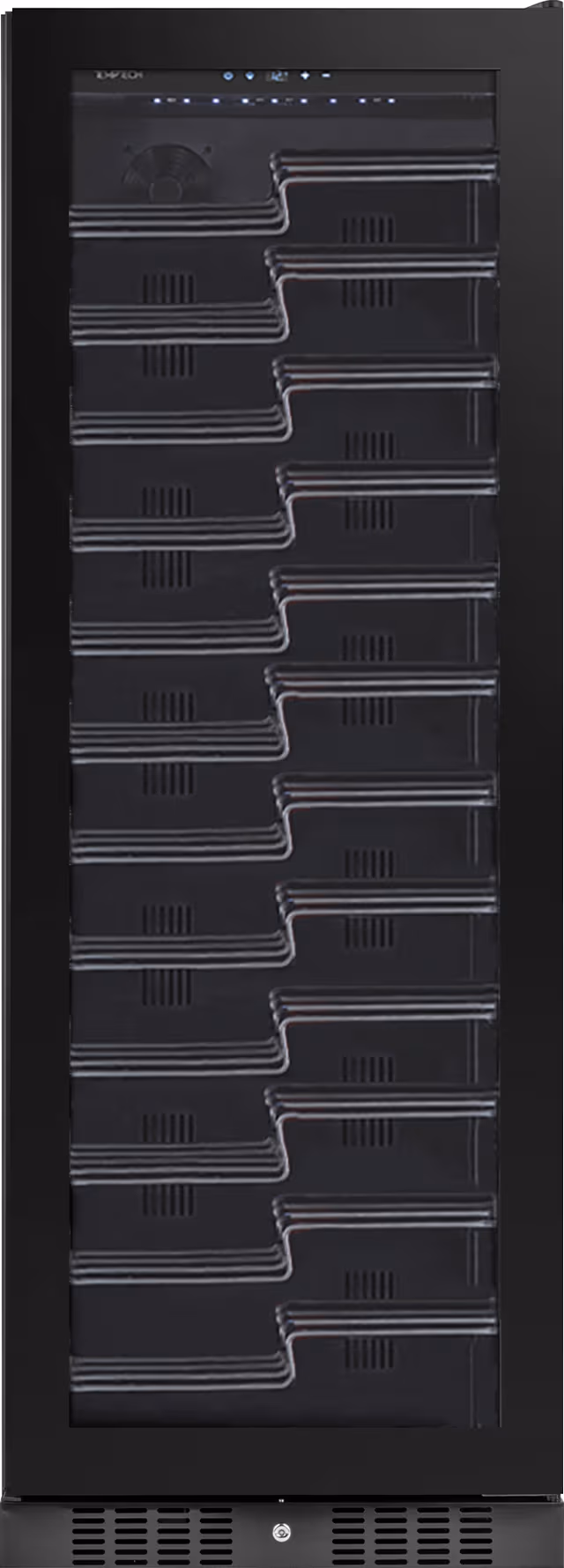 Temptech Copenhagen vinskap CPRO1800SRB-24 (frittstående 143 flasker)