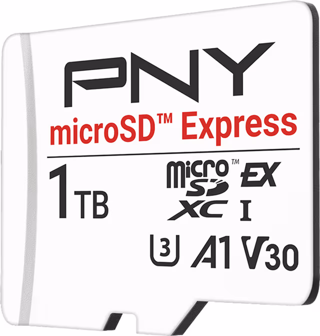 PNY microSD Express U3 V30 A1 minnekort 1 TB (Switch 2)