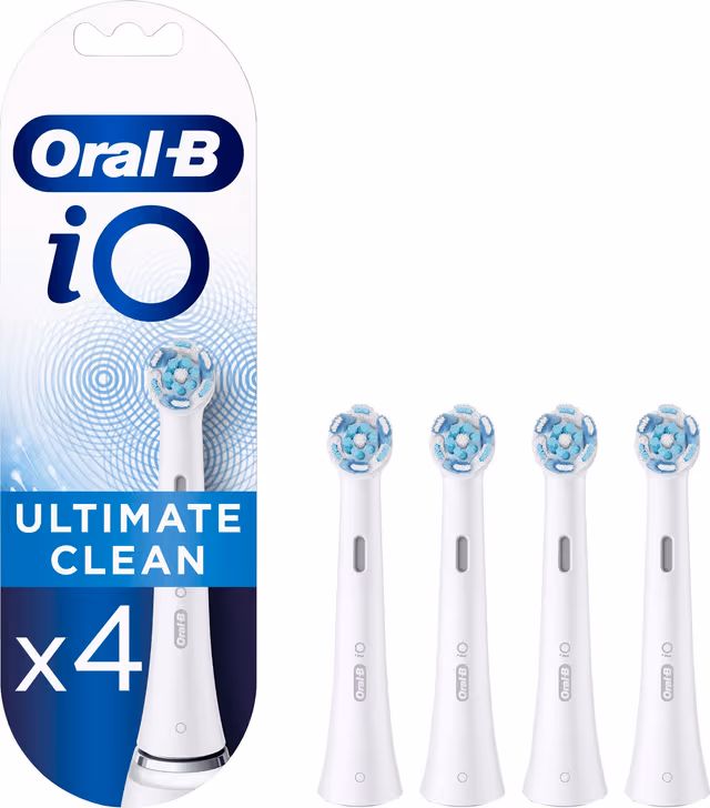 Oral-B iO Ultimate Clean toothbrush refill IOREFILL4WH (hvit)