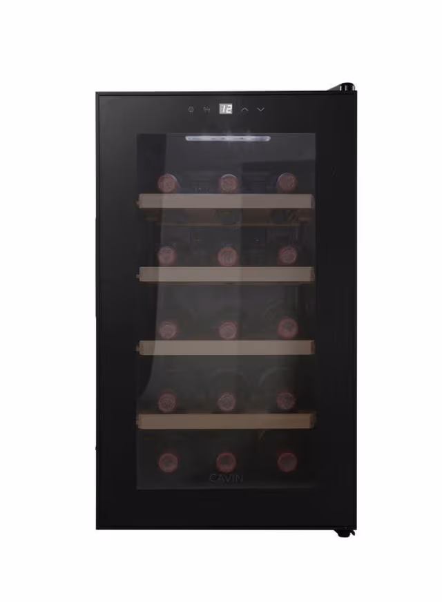 Frittstående termoelektrisk vinskap - Northern Collection 15 Black