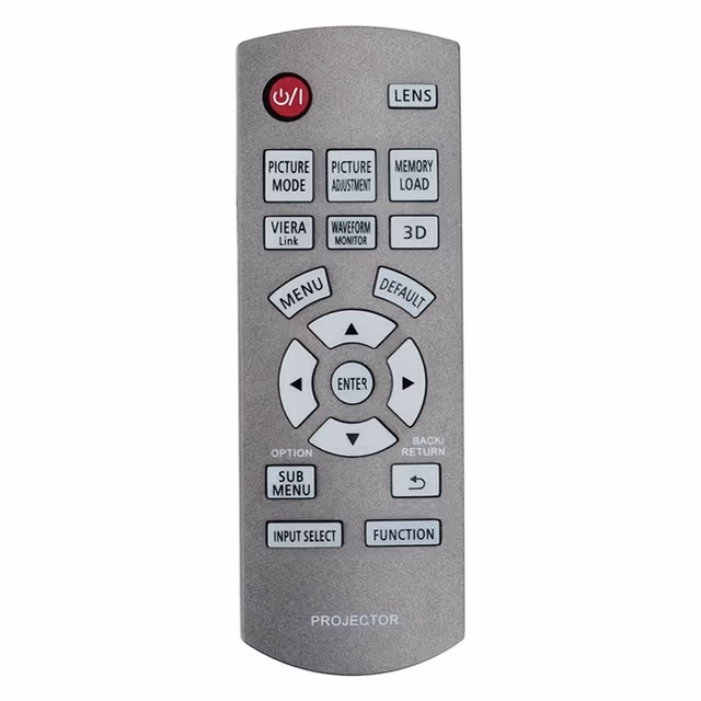Fjernkontroll Erstatning N2QAYB000680 for Panasonic-projektor