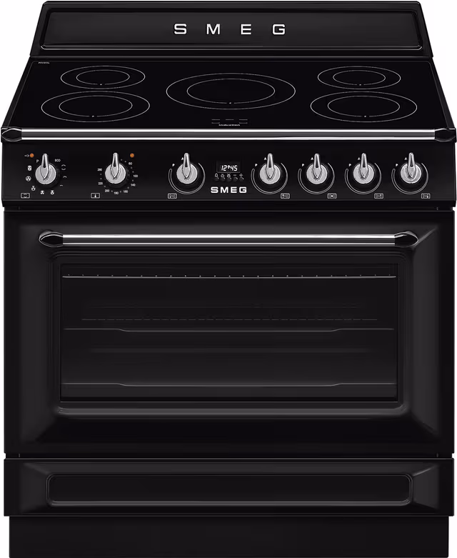Smeg Victoria Induksjonskomfyr TR90IPBL (90cm)
