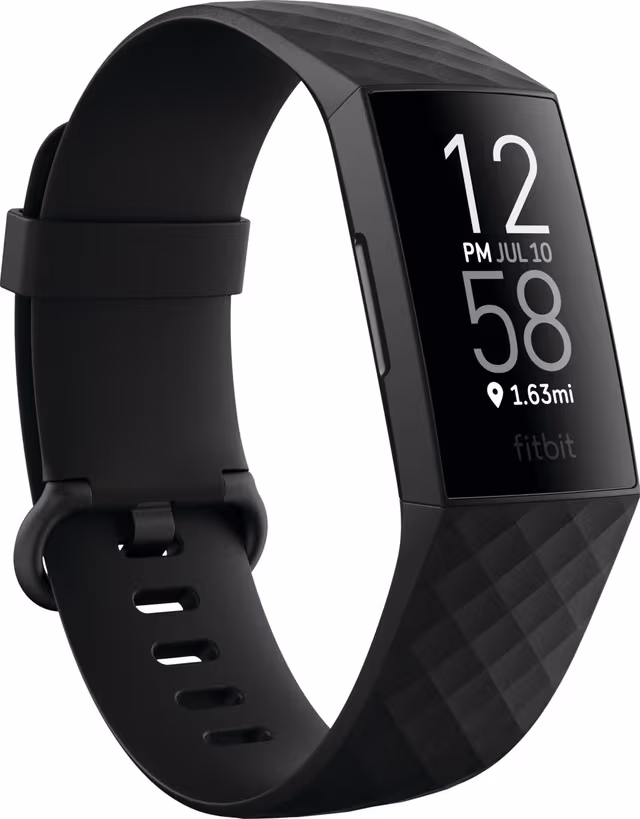 Fitbit Charge 4 aktivitetsarmbånd (sort)
