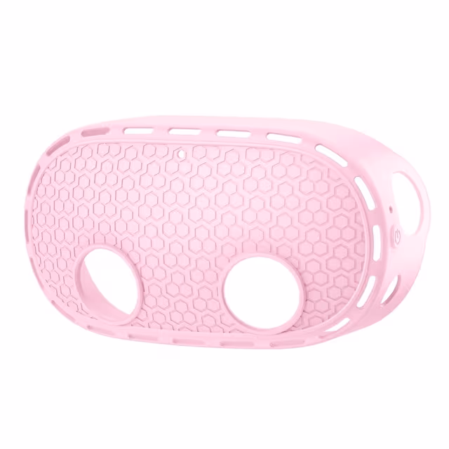 For Meta Quest 3S Beskyttelsesveske VR Hodesett Silikondeksel - Rosa