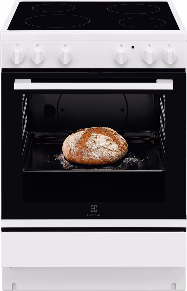 Electrolux 300 Keramisk komfyr LKR6000CNW (60cm)