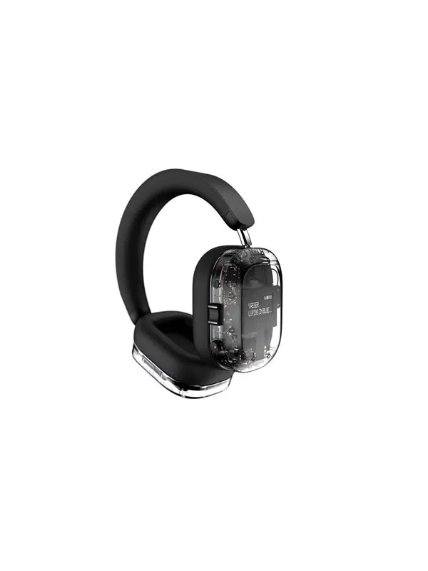 Mondo by Defunc Over-Ear ANC Bluetooth Headset Clear