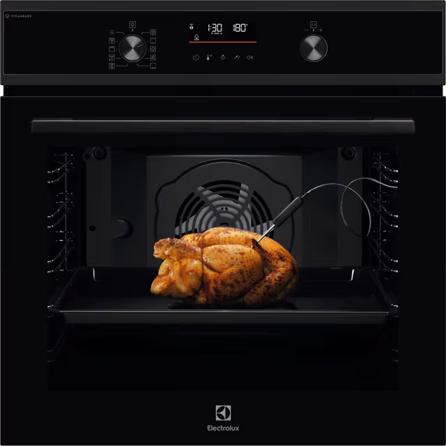 Electrolux Serie 500 Innbyggingsovn OOP828NB (sort)
