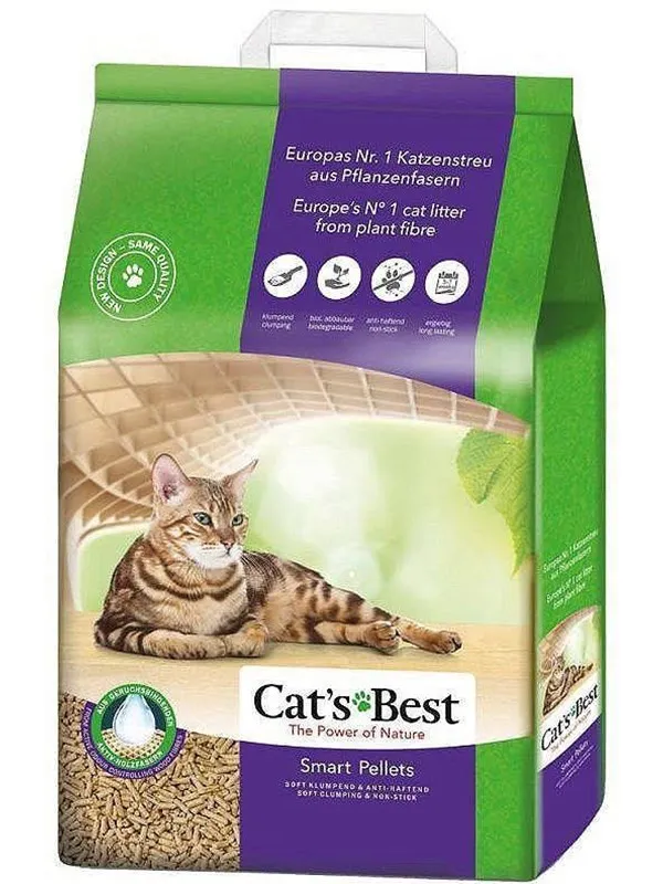 Cat's Best JRS Smart Pellets - drewniany zwirek dl