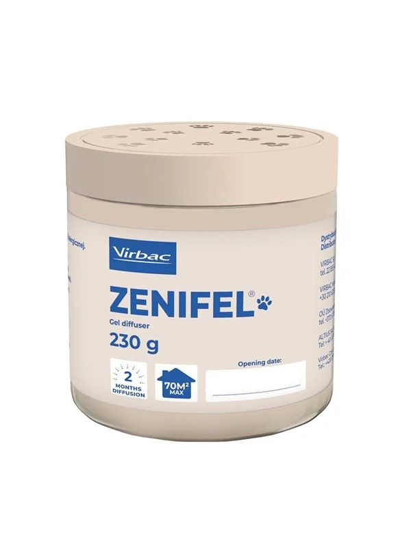 VIRBAC ZENIFEL ZELOWY DYFUZOR DLA KOTÓW 230g